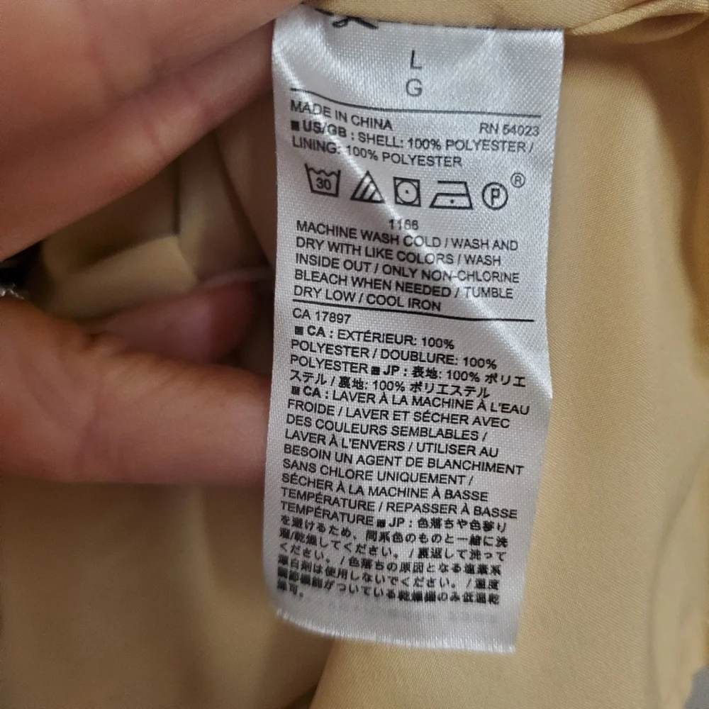 Banana Republic Slip Dress Aztec Geometric Boho Prep  Large - Picture 8 of 9